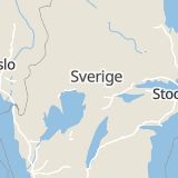 Karta som med röd fyrkant ramar in Bergsjön, Kristinehamn, Värmlands län