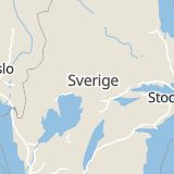 Karta som med röd fyrkant ramar in Storfors, Värmlands län