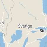 Karta som med röd fyrkant ramar in Höglunda, Filipstad, Värmlands län