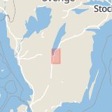 Karta som med röd fyrkant ramar in Brunstorp, Jönköping, Jönköpings län