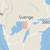 Karta som med röd fyrkant ramar in Åtorp, Degerfors, Örebro län