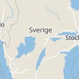 Karta som med röd fyrkant ramar in Degerfors, Örebro län