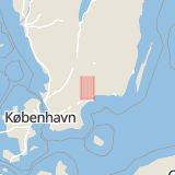 Karta som med röd fyrkant ramar in Kullan, Nynäshamn, Blekinge län