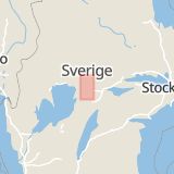 Karta som med röd fyrkant ramar in Örebro, Lindesberg, Tredingen, Karlskoga, Bohult, Kumla, Smedstorp, Örebro län