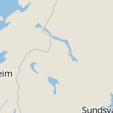 Karta som med röd fyrkant ramar in Jämtland, Krokom, Föllinge, Åkersjön, Strömsund, Bodum, Jämtlands län