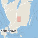 Karta som med röd fyrkant ramar in Blädingevägen, Alvesta, Kronobergs län