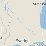 Karta som med röd fyrkant ramar in Vasagatan, Mora, Dalarnas län