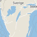 Karta som med röd fyrkant ramar in Stava, Österåker, Östergötlands län