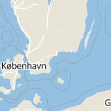 Karta som med röd fyrkant ramar in Järnvägsgatan, Sölvesborg, Blekinge län