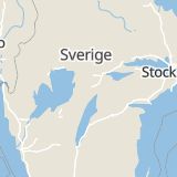 Karta som med röd fyrkant ramar in Laxå, Örebro län