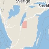 Karta som med röd fyrkant ramar in Hullaryd, Frinnaryd, Aneby Kommun, Aneby, Jönköpings län