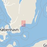 Karta som med röd fyrkant ramar in Mörrum, Hagavägen, Karlshamn, Blekinge län