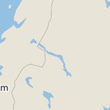 Karta som med röd fyrkant ramar in Sjulsåsen, Strömsund, Jämtlands län