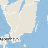 Karta som med röd fyrkant ramar in Danneborg, Junivägen, Växjö, Kronobergs län