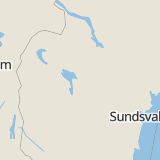 Karta som med röd fyrkant ramar in Östersund, Optand, Ragunda, Strömsund, Jämtlands län