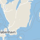 Karta som med röd fyrkant ramar in Idungatan, Skogsgatan, Växjö, Kronobergs län