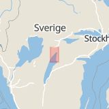 Karta som med röd fyrkant ramar in Stubbetorp, Askersund, Örebro län