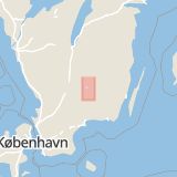 Karta som med röd fyrkant ramar in Kampastigen, Växjö, Kronobergs län