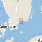 Karta som med röd fyrkant ramar in Asarum, Ekbacken, Karlshamn, Blekinge län