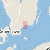 Karta som med röd fyrkant ramar in Asarum, Karlskrona, Blekinge län
