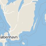 Karta som med röd fyrkant ramar in Sandviksvägen, Växjö, Kronobergs län