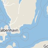 Karta som med röd fyrkant ramar in Jannebergsvägen, Asarum, Karlshamn, Blekinge län