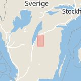 Karta som med röd fyrkant ramar in Stationsplan, Tranås, Jönköpings län