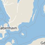 Karta som med röd fyrkant ramar in Väggavägen, Karlshamn, Blekinge län