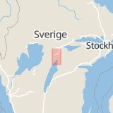 Karta som med röd fyrkant ramar in Snavlunda, Askersund, Örebro län