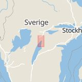 Karta som med röd fyrkant ramar in Stjärnsund, Askersund, Örebro län