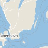 Karta som med röd fyrkant ramar in Dackegatan, Väckelsång, Tingsryd, Kronobergs län