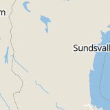 Karta som med röd fyrkant ramar in Ytterhogdal, Jämtlands län