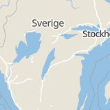 Karta som med röd fyrkant ramar in Nykyrka, Motala, Ågatan, Linköping, Finspång, Östergötlands län