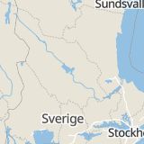 Karta som med röd fyrkant ramar in Hjortnäs, Leksand, Dalarnas län