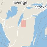 Karta som med röd fyrkant ramar in Tranås, Jönköpings län