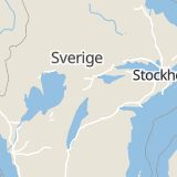 Karta som med röd fyrkant ramar in Östansjö, Hallsberg, Örebro län