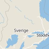 Karta som med röd fyrkant ramar in Hammarvägen, Grängesberg, Ludvika, Dalarnas län