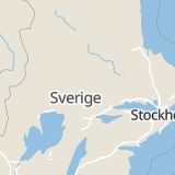 Karta som med röd fyrkant ramar in Kopparberg, Ljusnarsberg, Örebro län