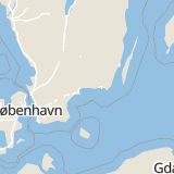 Karta som med röd fyrkant ramar in Gamla Riksvägen, Karlshamn, Blekinge län