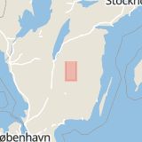 Karta som med röd fyrkant ramar in Ekenässjön, Vetlanda, Jönköpings län