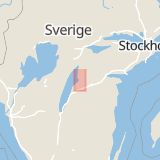Karta som med röd fyrkant ramar in Team Sportia, Medevivägen, Motala, Östergötlands län