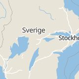 Karta som med röd fyrkant ramar in Västerleden, Örebro, Örebro län