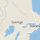 Karta som med röd fyrkant ramar in Karlskoga, Bångbro, Örebro län