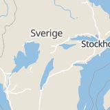 Karta som med röd fyrkant ramar in Lerbäck, Askersund, Örebro län