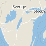 Karta som med röd fyrkant ramar in Skänninge, Idrottsvägen, Mjölbygatan, Mjölby, Östergötlands län