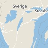 Karta som med röd fyrkant ramar in Mjölby, Östergötlands län