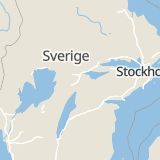 Karta som med röd fyrkant ramar in Kumla, Örebro län