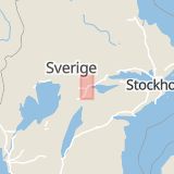Karta som med röd fyrkant ramar in Stödjegränd, Örebro, Örebro län
