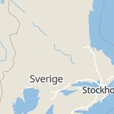 Karta som med röd fyrkant ramar in Äventyrsgruvan, Tuna, Hästberg, Borlänge, Dalarnas län