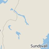 Karta som med röd fyrkant ramar in Östersund, Linsell, Strömsund, Yxskaftkälen, Jämtlands län